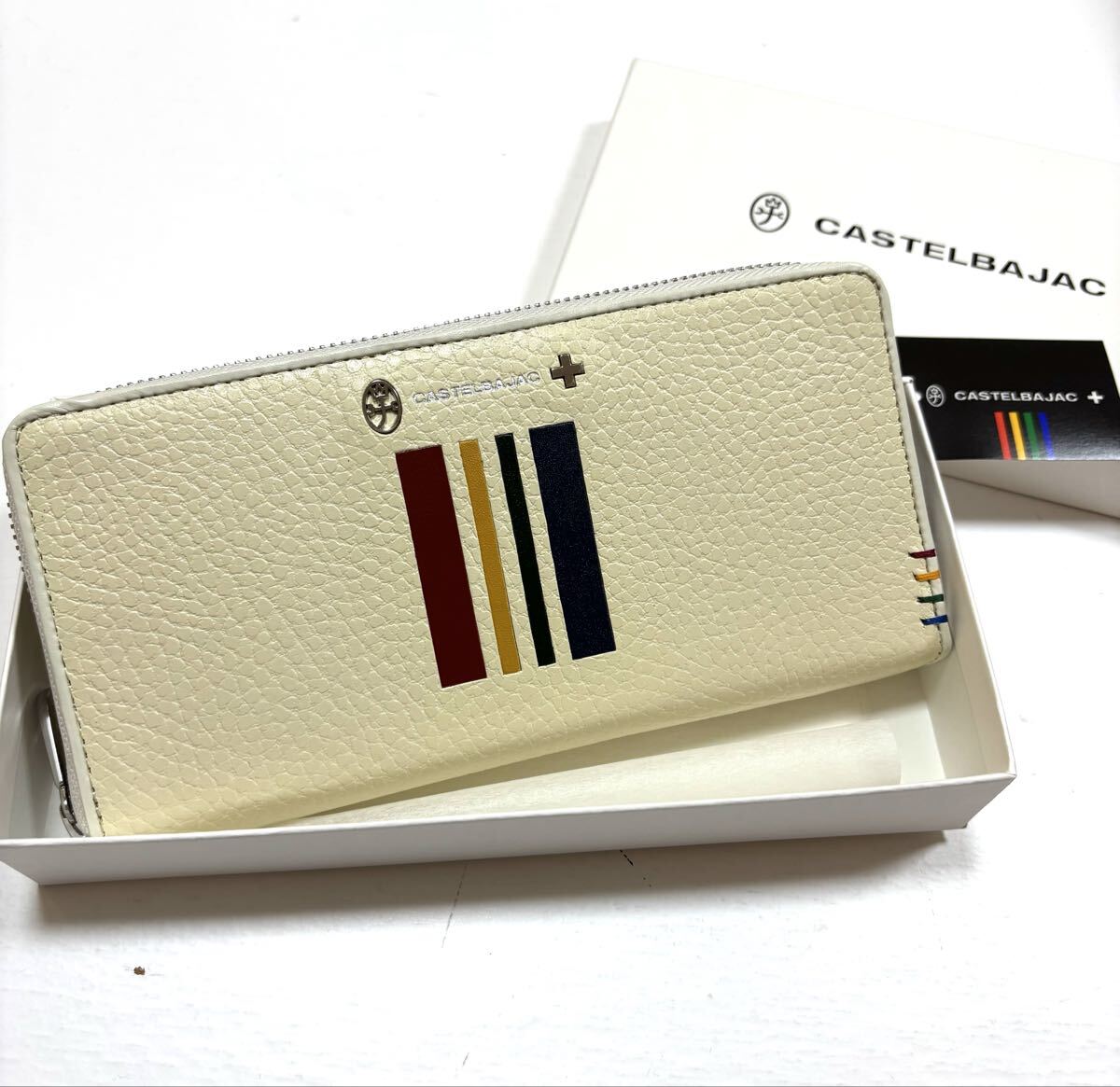 新品箱付 カステルバジャック 長財布 ラウンドファスナー 058626 58626 B拍卖