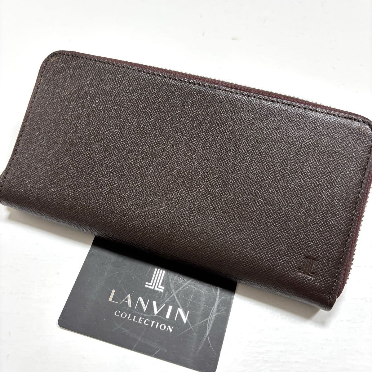 H ランバン コレクション 小銭入れ付き長財布 ラウンドファスナー 財布拍卖