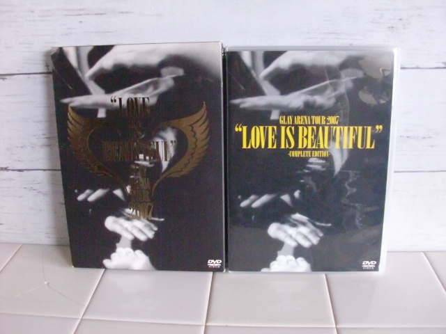 GLAY 〇● GLAY ARENA TOUR 2007 “LOVE IS BEAUTIFUL” -COMPLEAT EDITION- 2DVD ●〇 2枚組 ライブ DVD拍卖