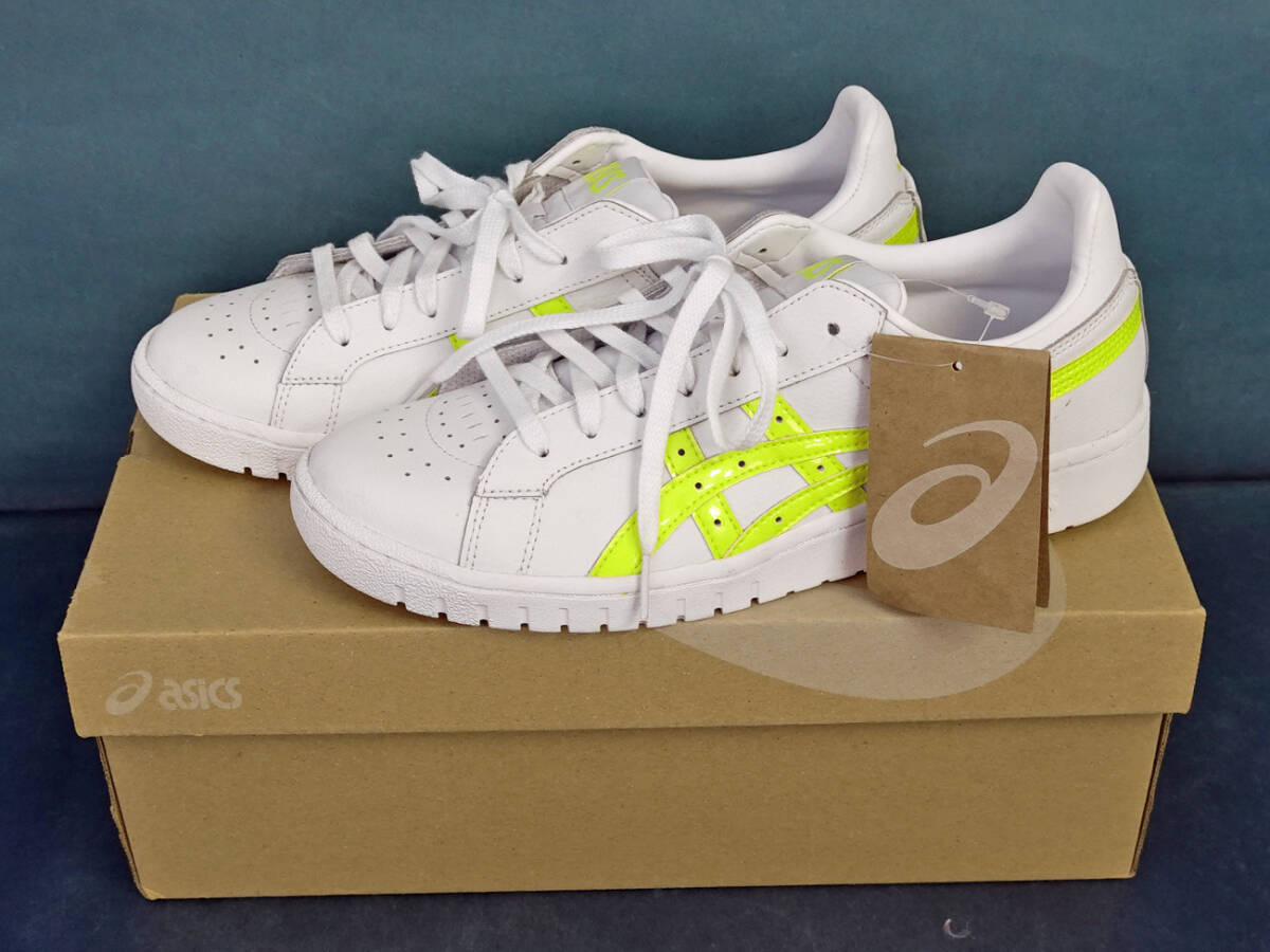 ASICS/アシックス/GEL-PTG/1201A044-100/ホワイトXセーフティイエロー/27.5cm/未使用品拍卖