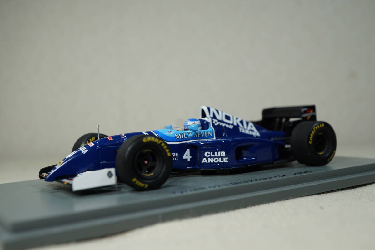 1/43 たばこデカール加工 サロ ブラジル spark Tyrrell YAMAHA 023 #4 Salo 1995 Brazilian GP 7th ティレル ヤマハ MILD SEVEN ノキア拍卖