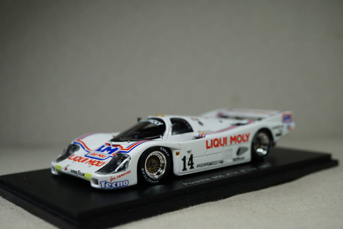 1/43 ルマン spark Porsche 956 GTi #14 1986 Le Mans 24h 9th LIQUI MOLY ポルシェ リキモリ RLR リチャードロイド 956GTi拍卖