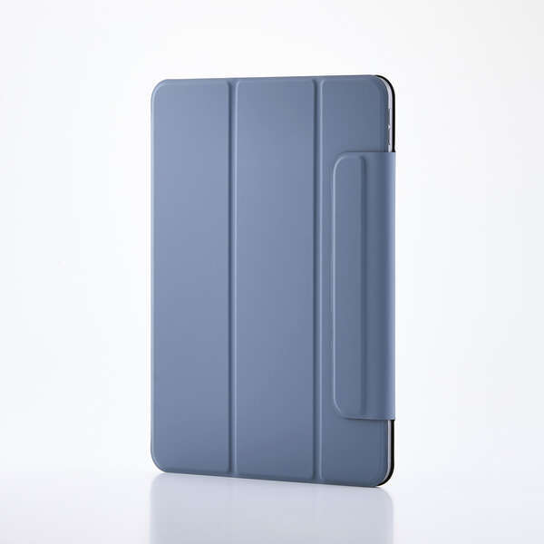 11インチiPad Air(M3/M2)用フラップケース 超薄型/マグネット着脱/スリープ対応 マグネットを利用して簡単に着脱できる: TB-A25MWVPF2BG拍卖