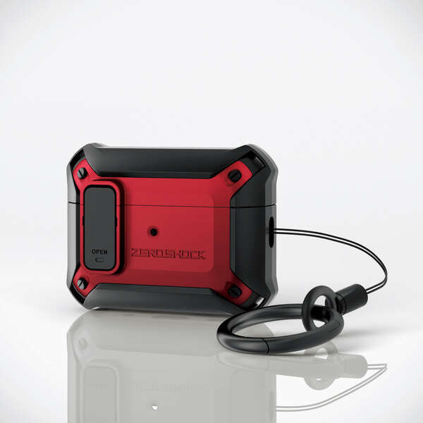 AirPods Pro(第2世代)用ZEROSHOCK Lockケース 落下時に本体の飛び出しを防ぐロック機能と3つの衝撃吸収構造で衝撃から守る: AVA-AP4ZEROLRD拍卖