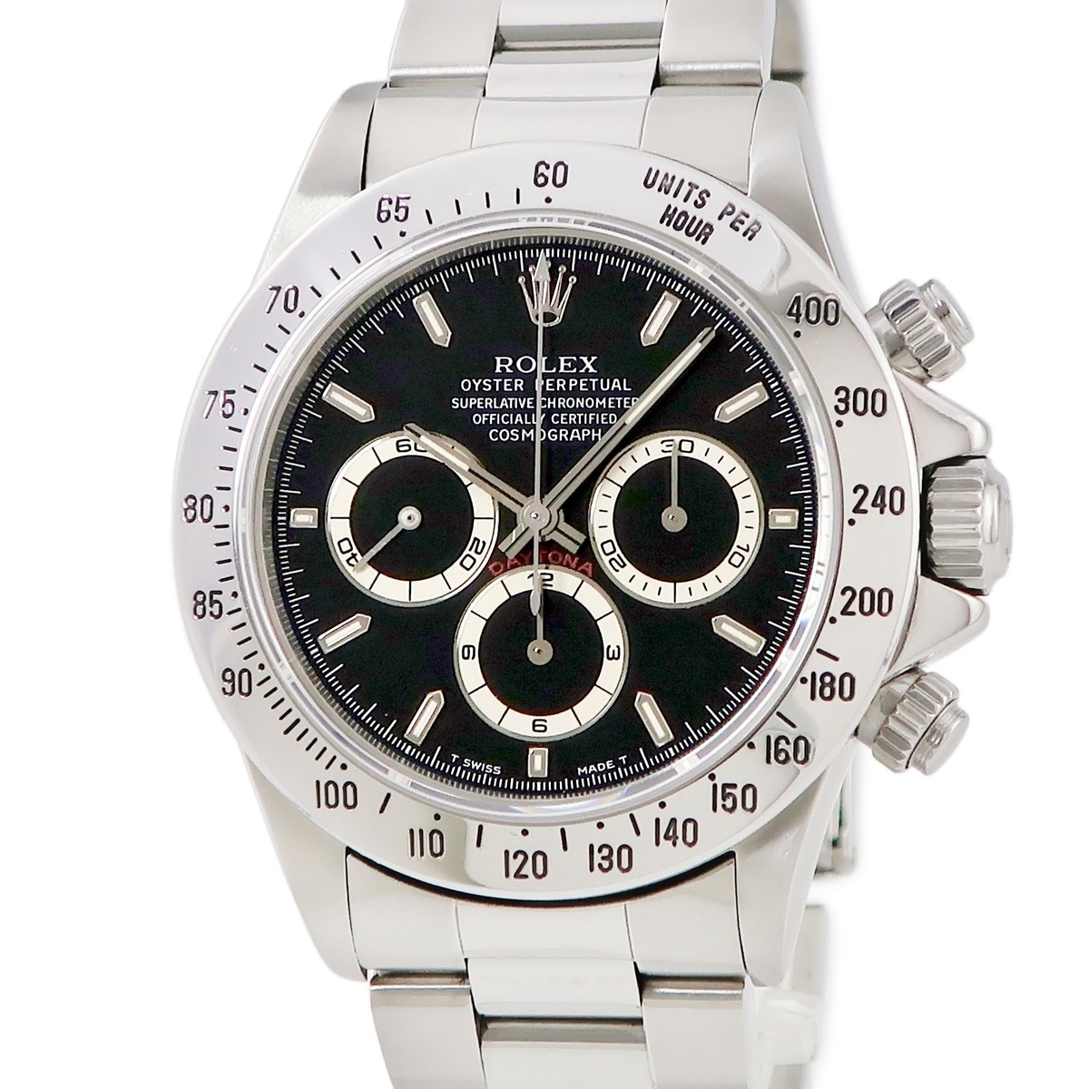 ロレックス コスモグラフ デイトナ 16520 W番 黒 エルプリメロ ブラウンアイ トリチウム 自動巻き拍卖