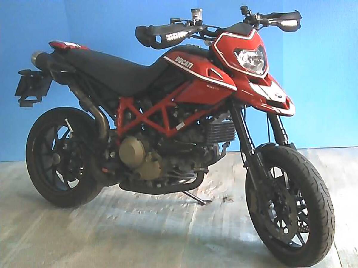 ドゥカティ ハイパーモタード1100EVO-SP 赤 エンジン始動確認 半額配送キャンペーン 期間限定 現状渡し諸経費¥0 横浜 P-Yard 045-507-6300拍卖
