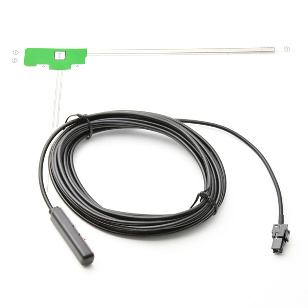 NSZD-W60 トヨタディーラーオプションナビ L型 フィルムアンテナ 左 1枚+アンテナケーブル コード VR01 1本 セット拍卖