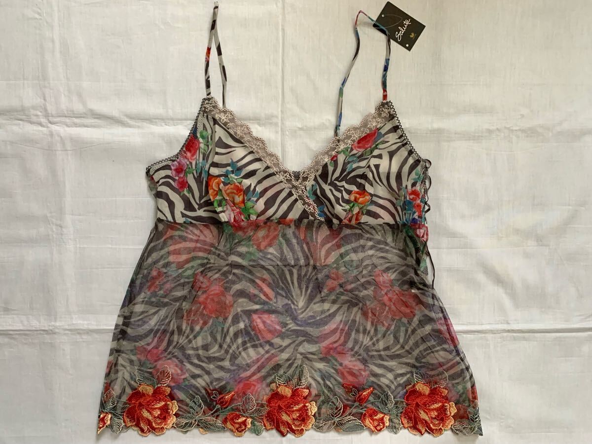 最終処分SALE!サルート 【アフェット】 GY キャミソールL ワコール 新品タグ付き拍卖