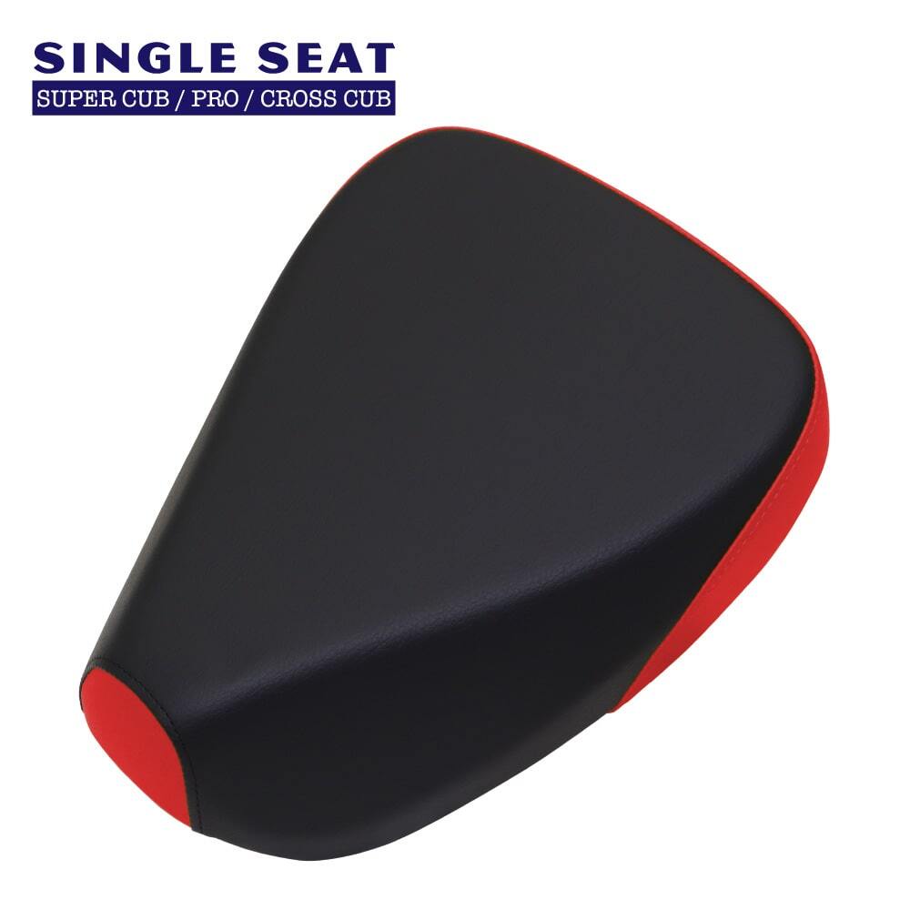 シングルシート S36T ホンダ スーパーカブ プロ クロスカブ JA60 JA59 JA45 JA42 JA44 JA10 AA04 AA09 AA07 黒 レッド拍卖