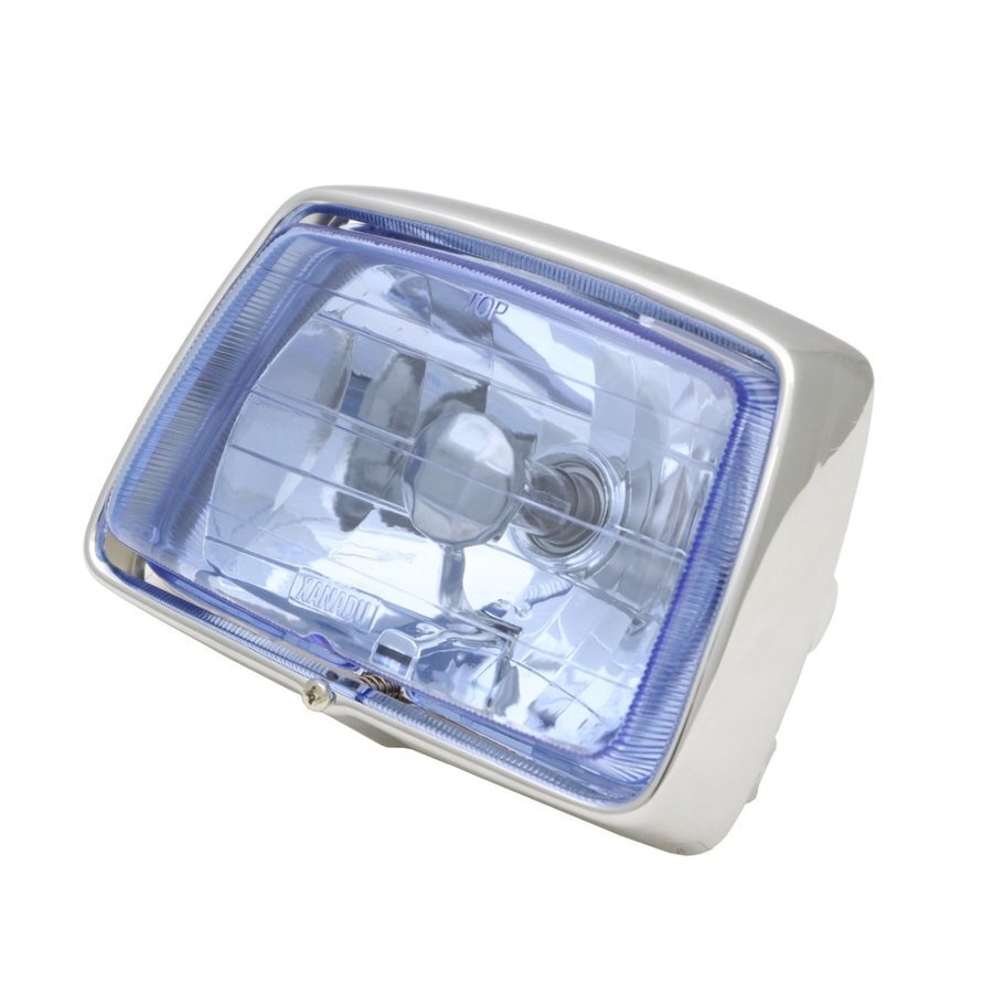 ホンダ スーパーカブ カスタムタイプ用 マルチリフレクター ヘッドライト ブルー拍卖