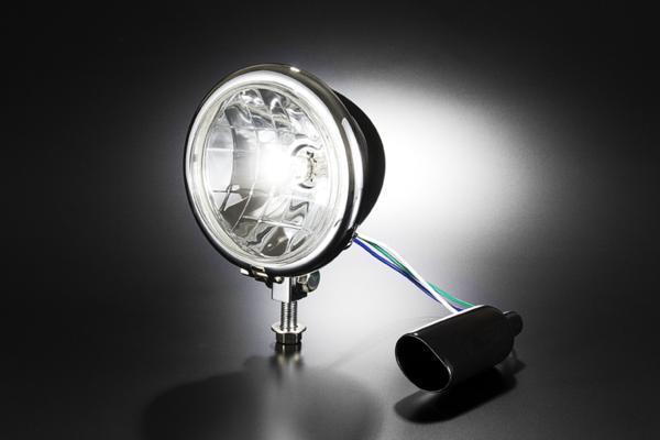 4.5インチ ベーツライト H4 メッキ DSC400 イントルーダー バイクパーツセンター拍卖