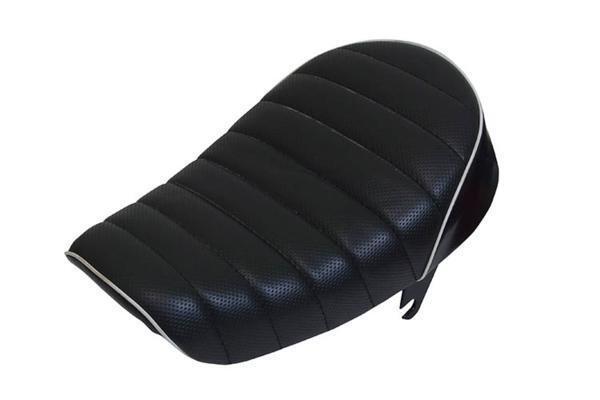 ホンダ モンキー Z50J カスタムシート タックロール 白 新品 バイク拍卖