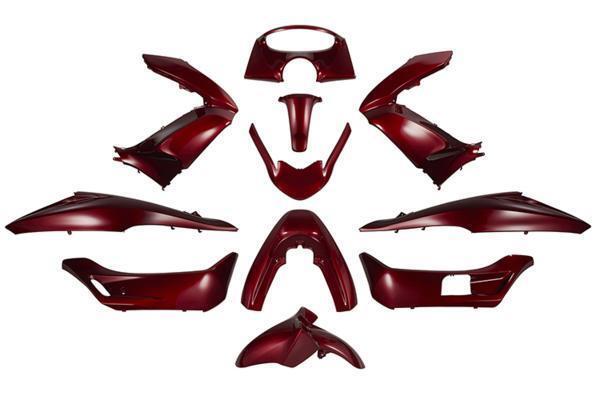 ホンダ PCX JF28 外装11点セット ワインレッド 新品 バイクパーツセンター拍卖