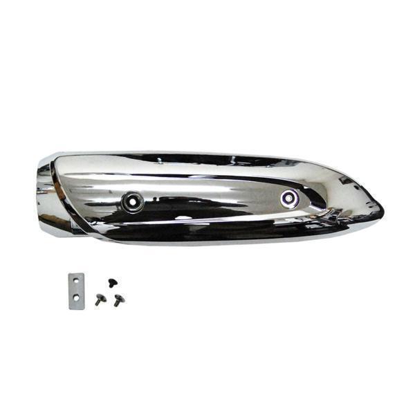 ヤマハ ジョグ/ZR SA16J/SA36J/SA39J マフラープロテクター メッキ 新品 バイクパーツセンター拍卖