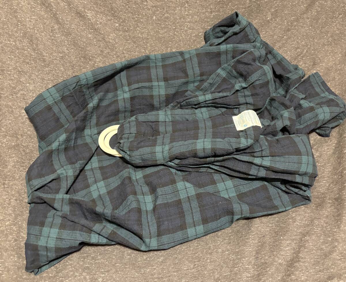 ■北極しろくま堂■キュット ミー!だっこひも チェック拍卖