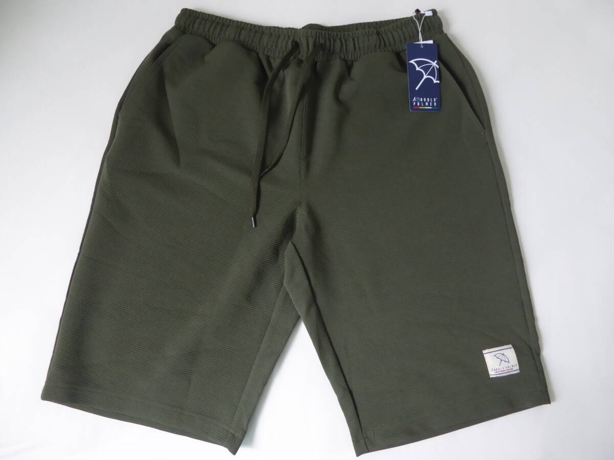 ARNOLD PALMER アーノルドパーマー カジュアル ストレッチ ハーフパンツ L カーキ 拍卖