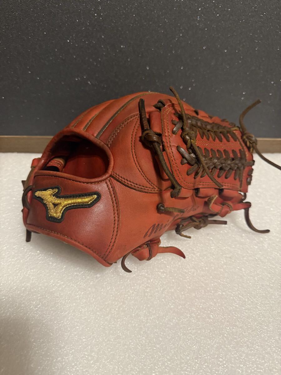 ★美品★人気★ ミズノプロ 硬式用 内野手 良型 最上位グレード拍卖