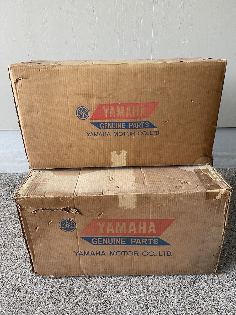 超希少! 当時物 新品 NOS ヤマハ 純正 部品 RZ250 RZ350 4L3 4U0 ゴロワーズ 外装 タンク サイドカバー テールカウル拍卖