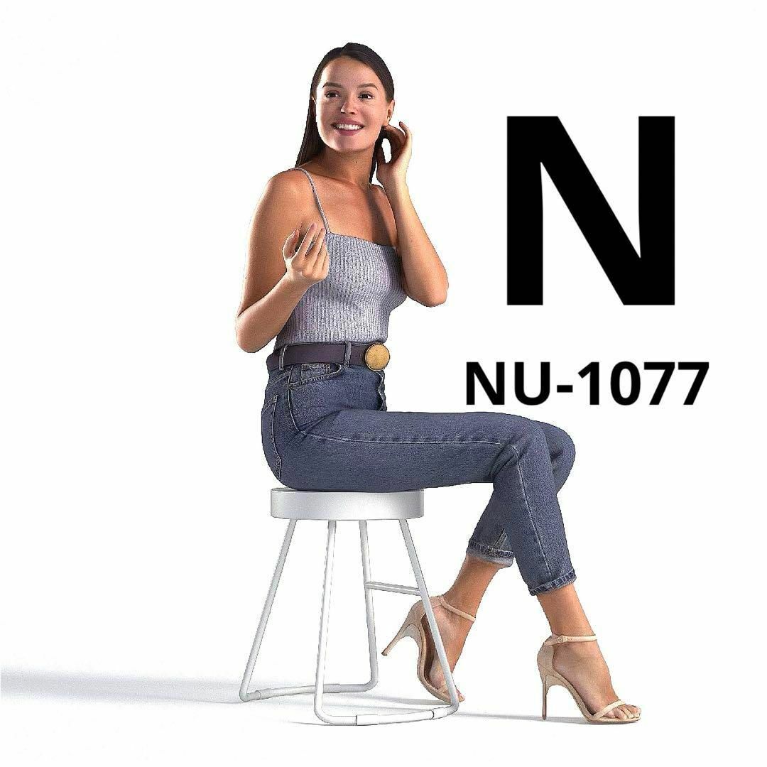 Nゲージ NU-1077 フィギュア 完成品 鉄道模型 1/64より小 ジオラマ ミニチュアイメージ リアルフィギュア ジオラマ レイアウト 拍卖