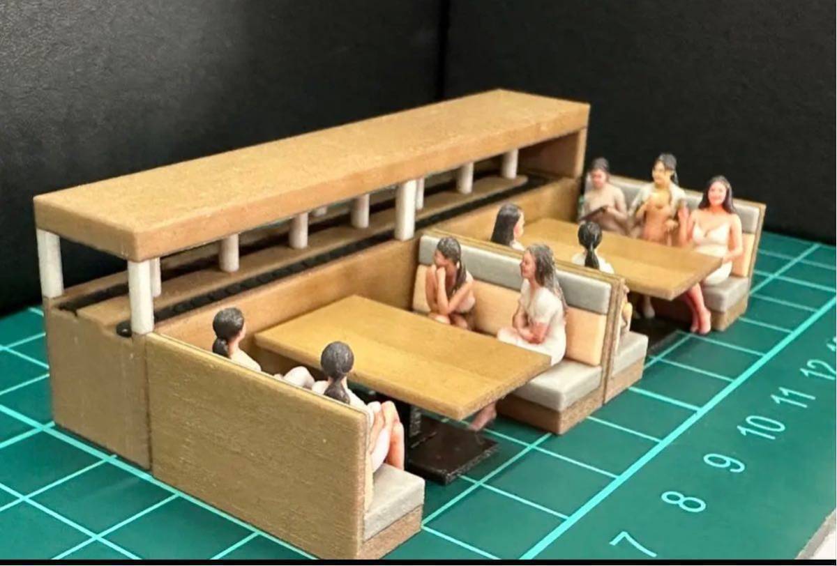 ミニチュア★1/64★回転寿司セット★フィギュアに★ミニカーに★ジオラマに トミカに拍卖