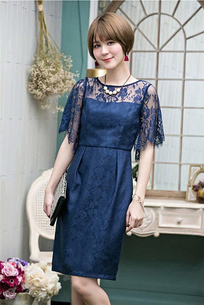 未使用 イベント 11号(L) ネットチュール エレガント 膝丈 ワンピ-ス (OPN3548)拍卖