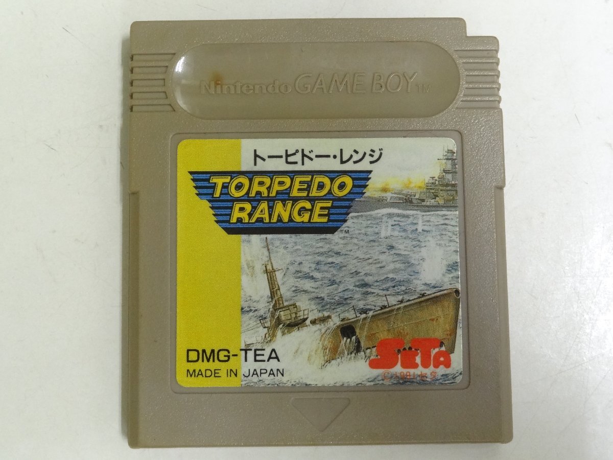 ユ■/Zこ9515 Nintendo ゲームボーイ / TORPEDO RANGE トーピドー・レンジ / ソフトのみ 読込OK 保証無拍卖