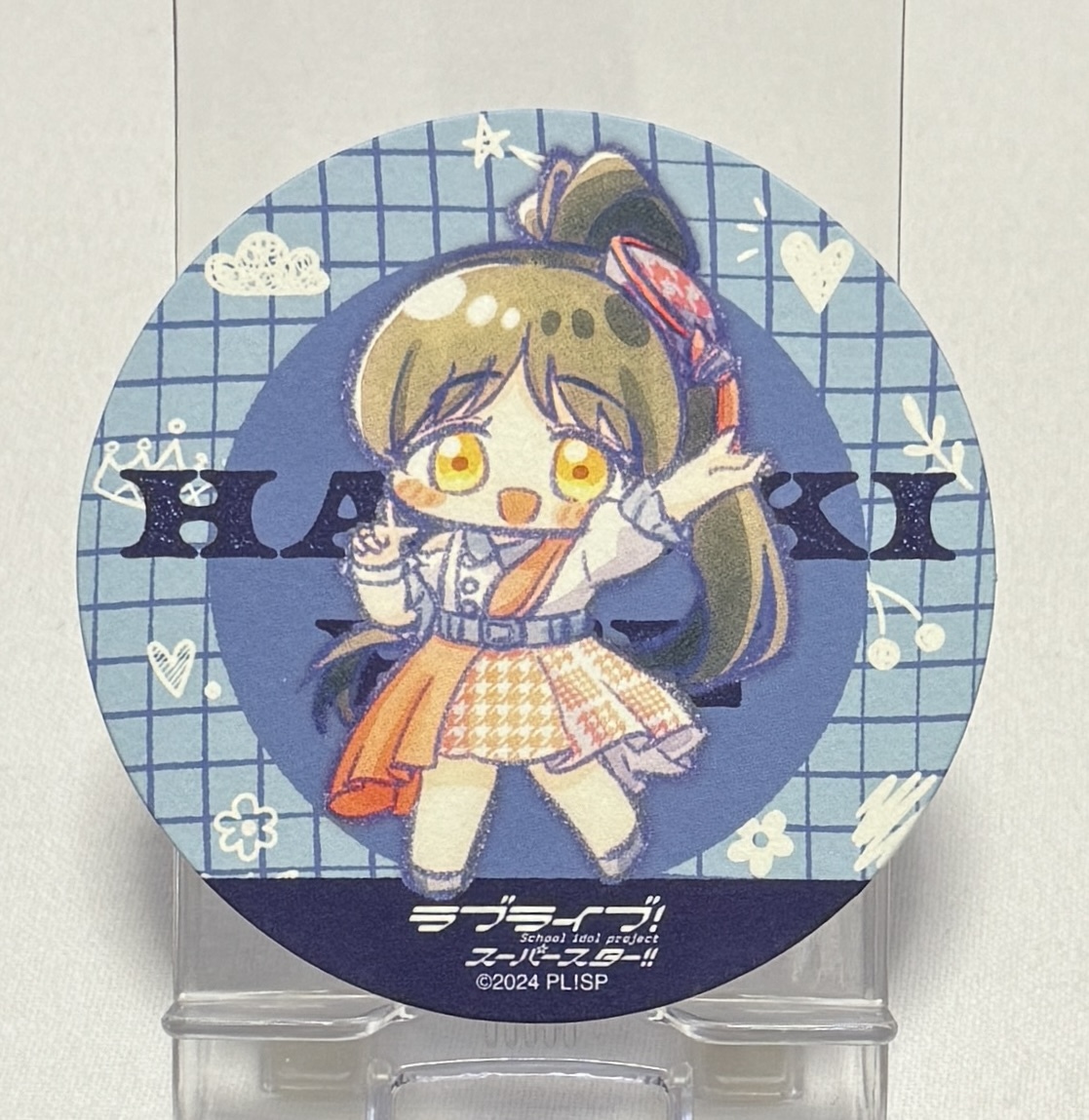 【ラブライブ!スーパースター!!】Liella! First Generation LoveLive!~Wonderful Starlines~キッチンカー特典コースター⑥葉月恋拍卖