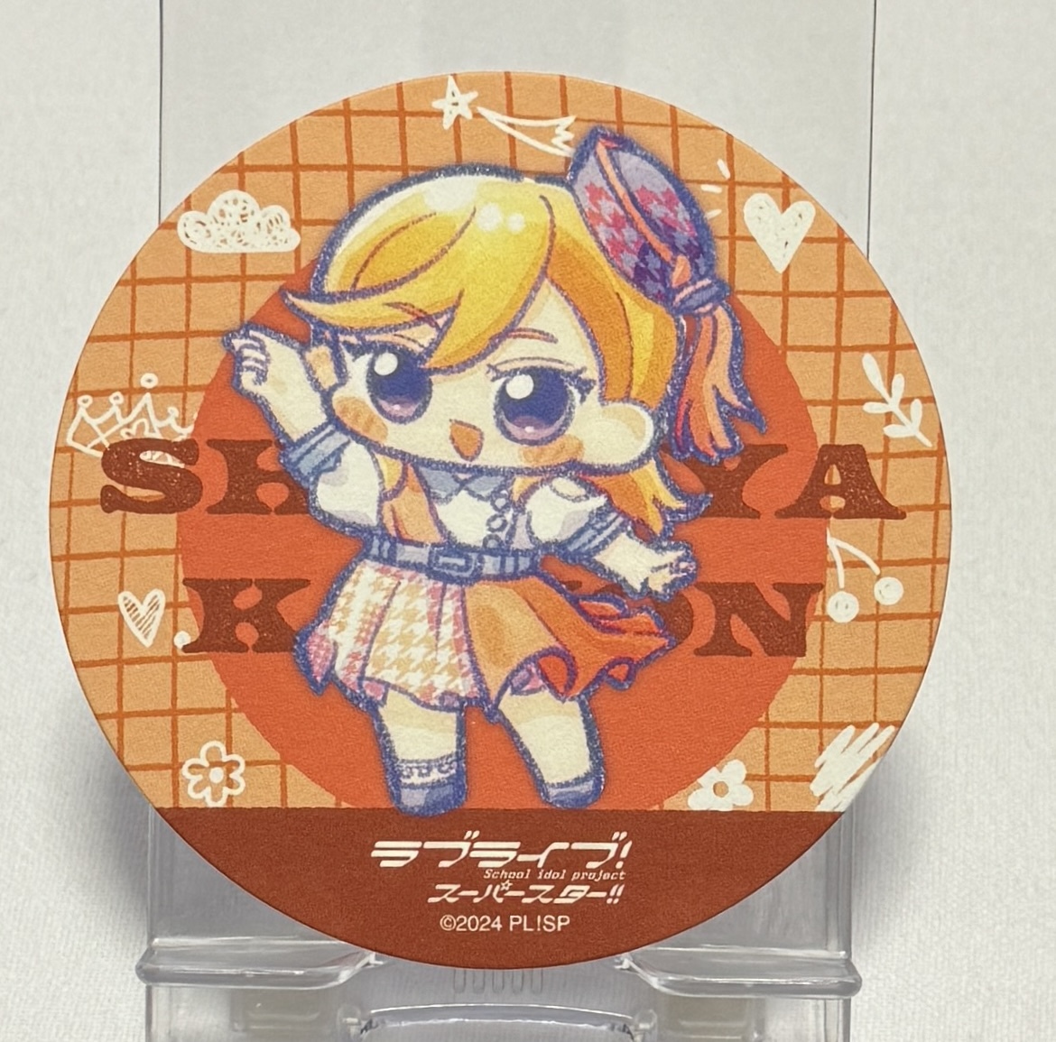 【ラブライブ!スーパースター!!】Liella! First Generation LoveLive!~Wonderful Starlines~キッチンカー特典コースター④澁谷かのん拍卖