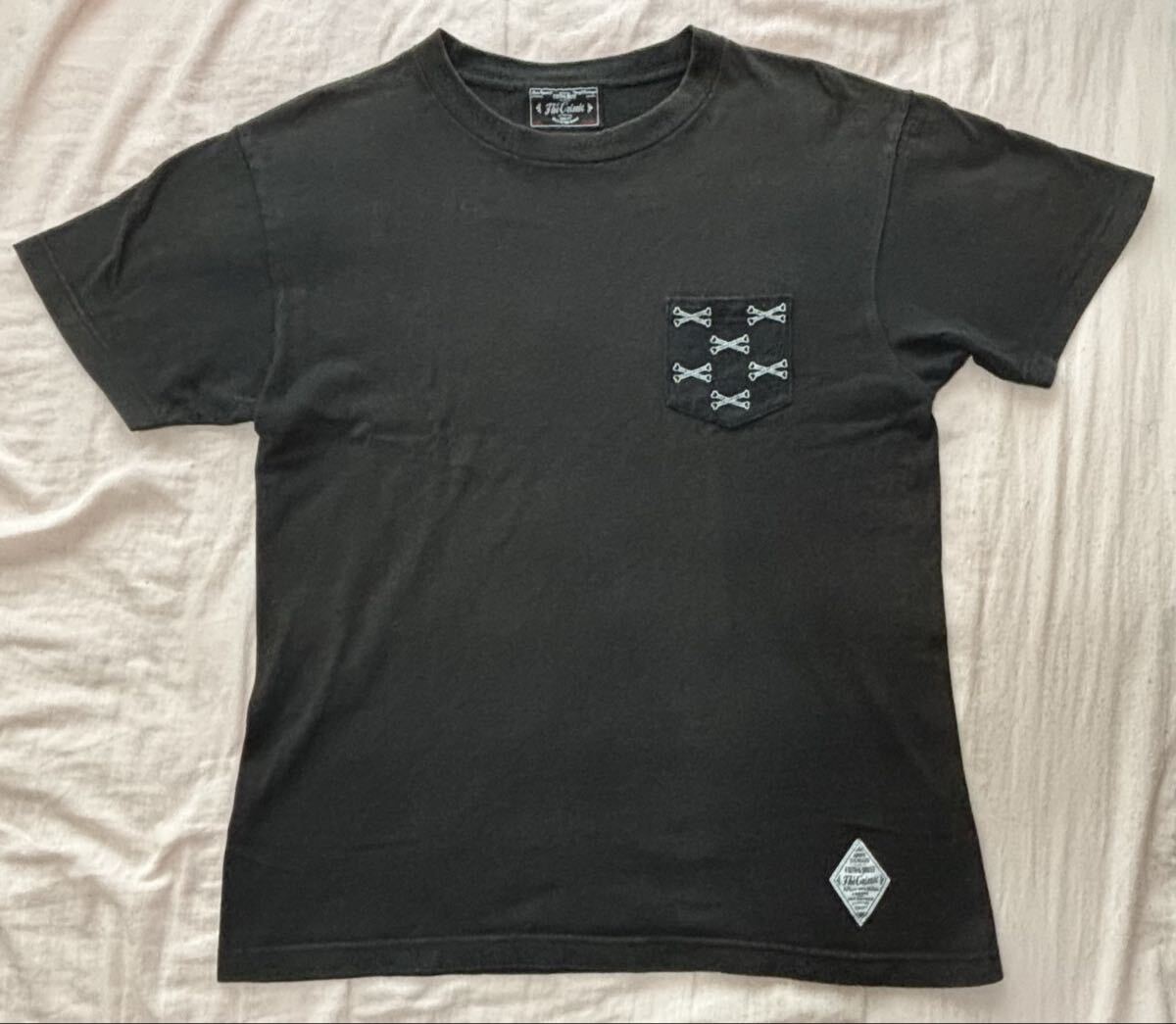 CRIMIE ポケット Tシャツ 黒 サイズ:M 送料込拍卖