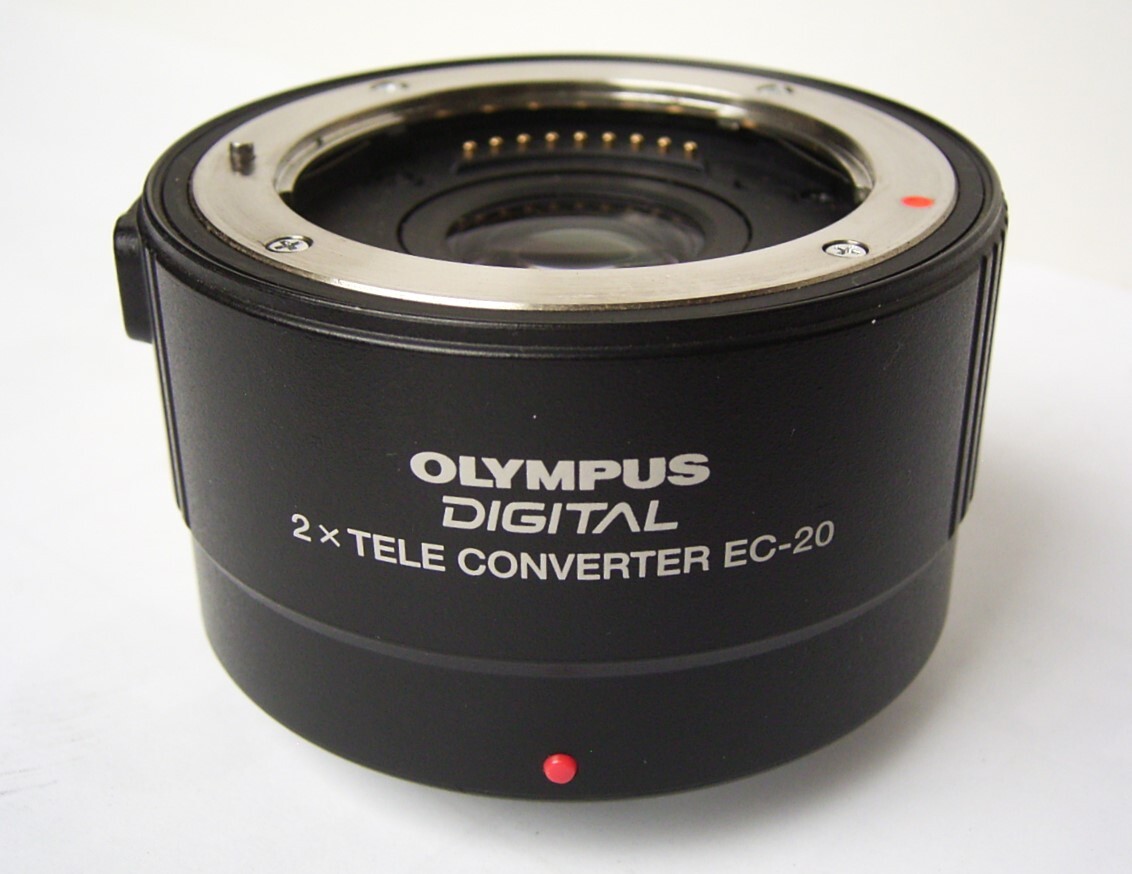 希少!フォーサーズ用高画質テレコン ズイコーデジタル 2x Teleconverter EC-20(外観美品、カビ・くもりなし)拍卖