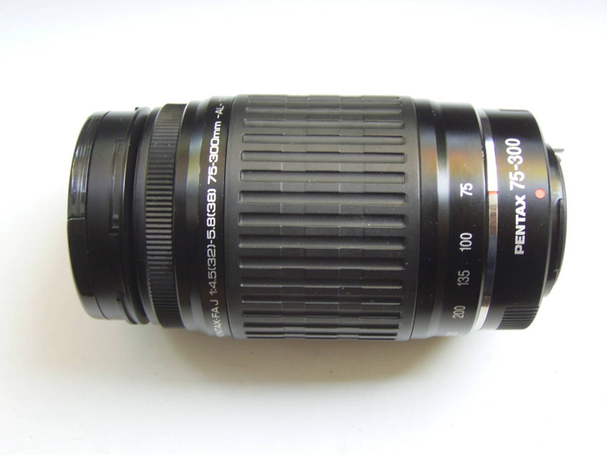 外観きれい・カビ、くもりなし!ペンタックス SMC PENTAX FAJ 75-300mm F4.5-5.8 AL 動作確認済み拍卖