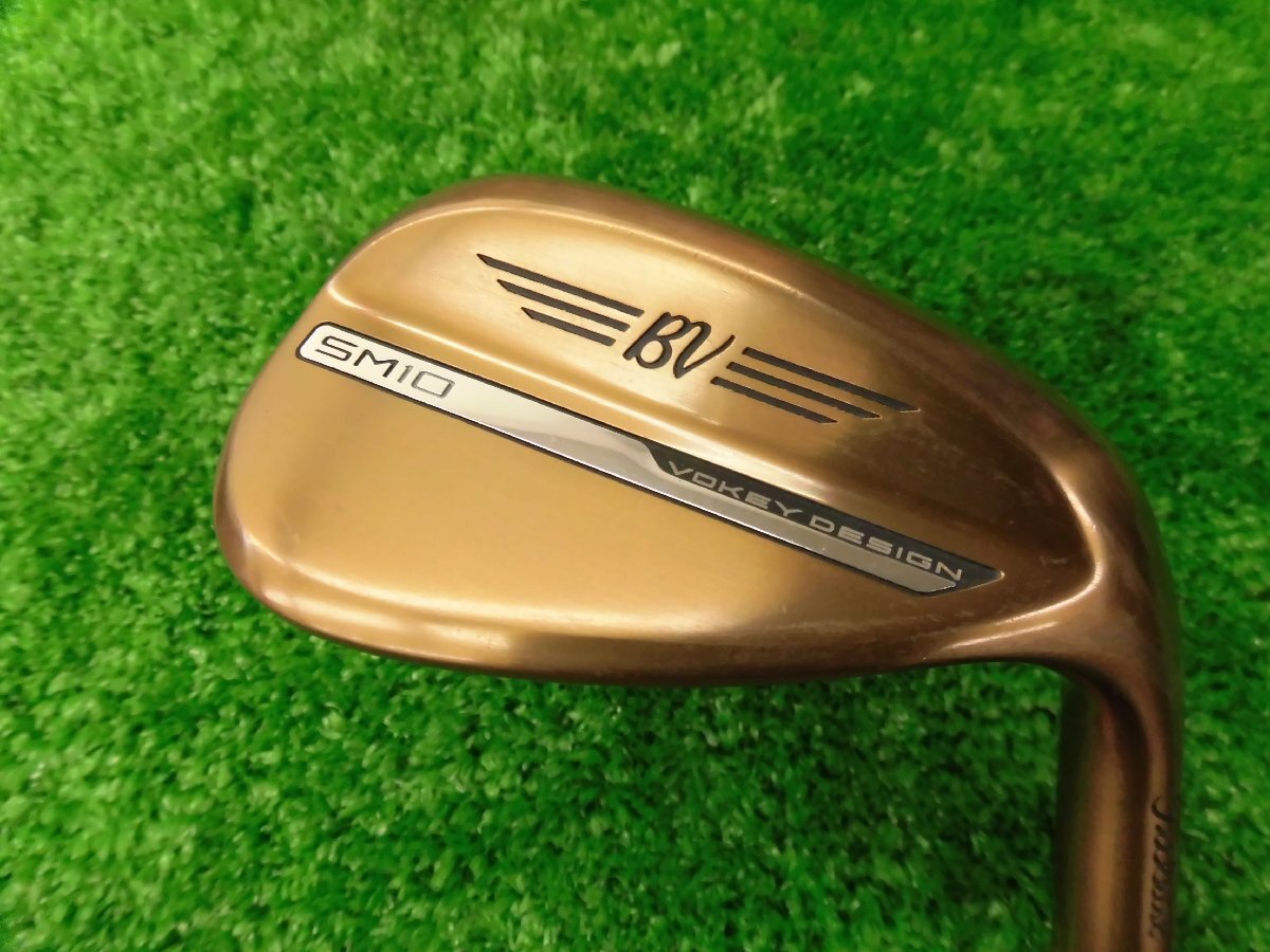 中古品 VOKEY DESIGN SM10 オイルカン仕上げ 56-10度 S-GRIND PROJECT X WEDGE シャフト拍卖