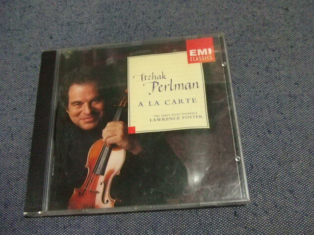 8★音質処理ヴァイオリン、パールマン輸入盤CD★A la Carte / ア・ラ・カルト ~ツィゴイネルワイゼン&タイスの ...★改善度、多分世界一拍卖