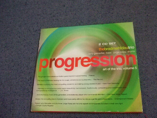 201★音質処2CD★ブラッド・メルドー/Art of the Trio, Vol. 5: Progression by BRAD MEHLDAU 輸入盤★改善度、多分世界一拍卖