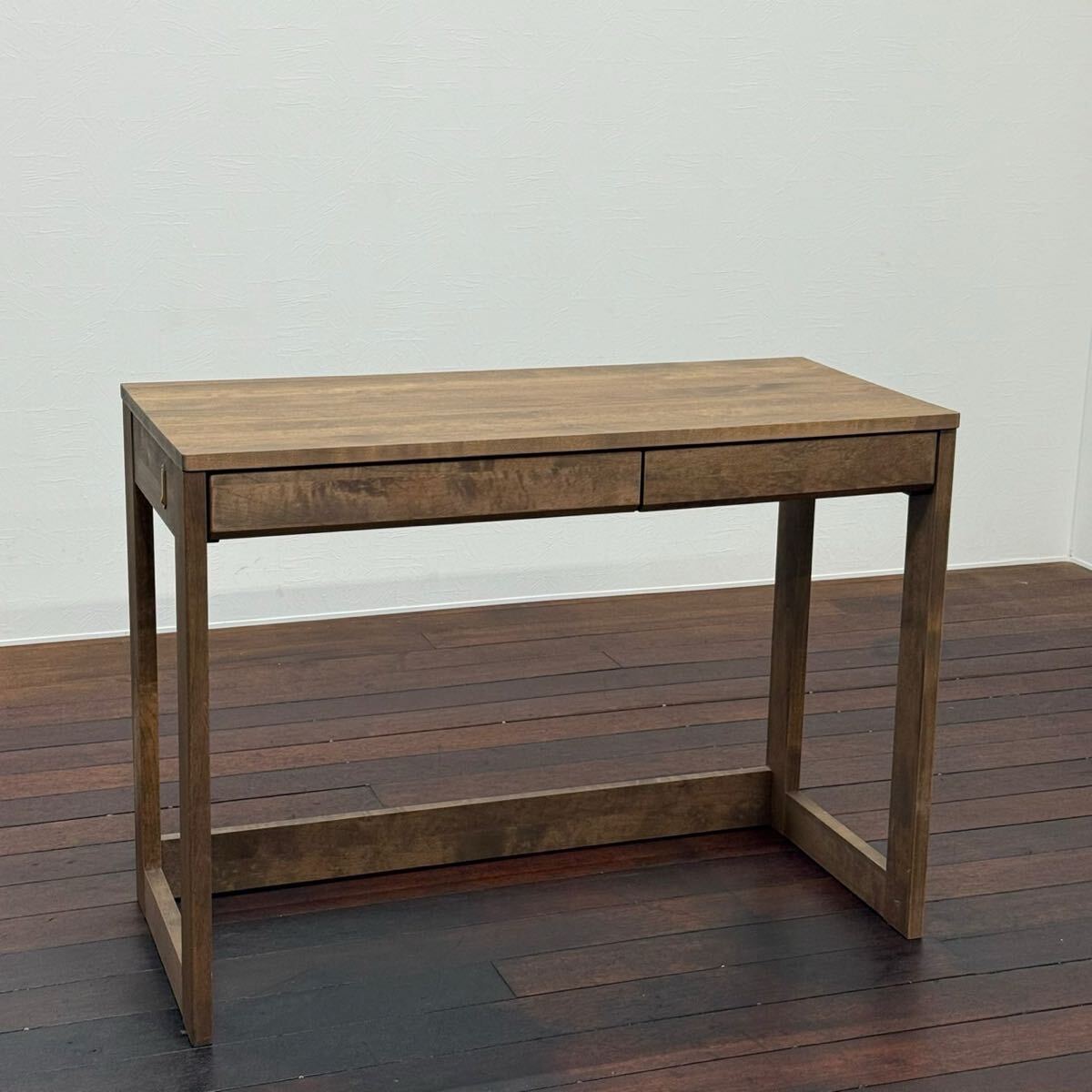 H17K79 展示品 堀田木工 デスク 学習机 テーブル パソコンデスク フック付き カルロ 勉強机 子供机 書斎机 国産品 ナチュラル 拍卖