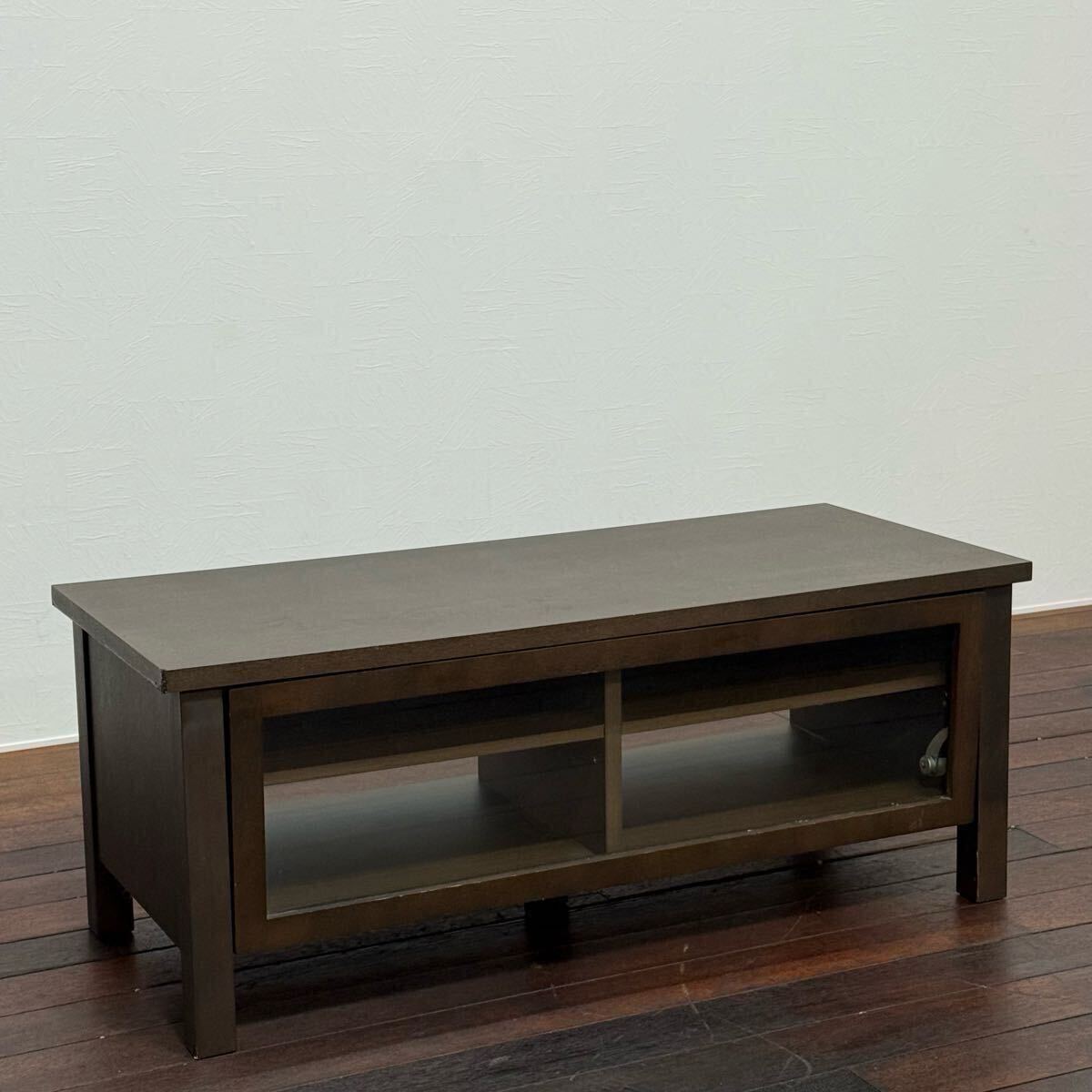 H17K68 無印良品 MUJI 木製AVラック TV台 テレビ台 テレビボード AVボード ローボード TVボード タモ材 リビングボード テレビラック 拍卖