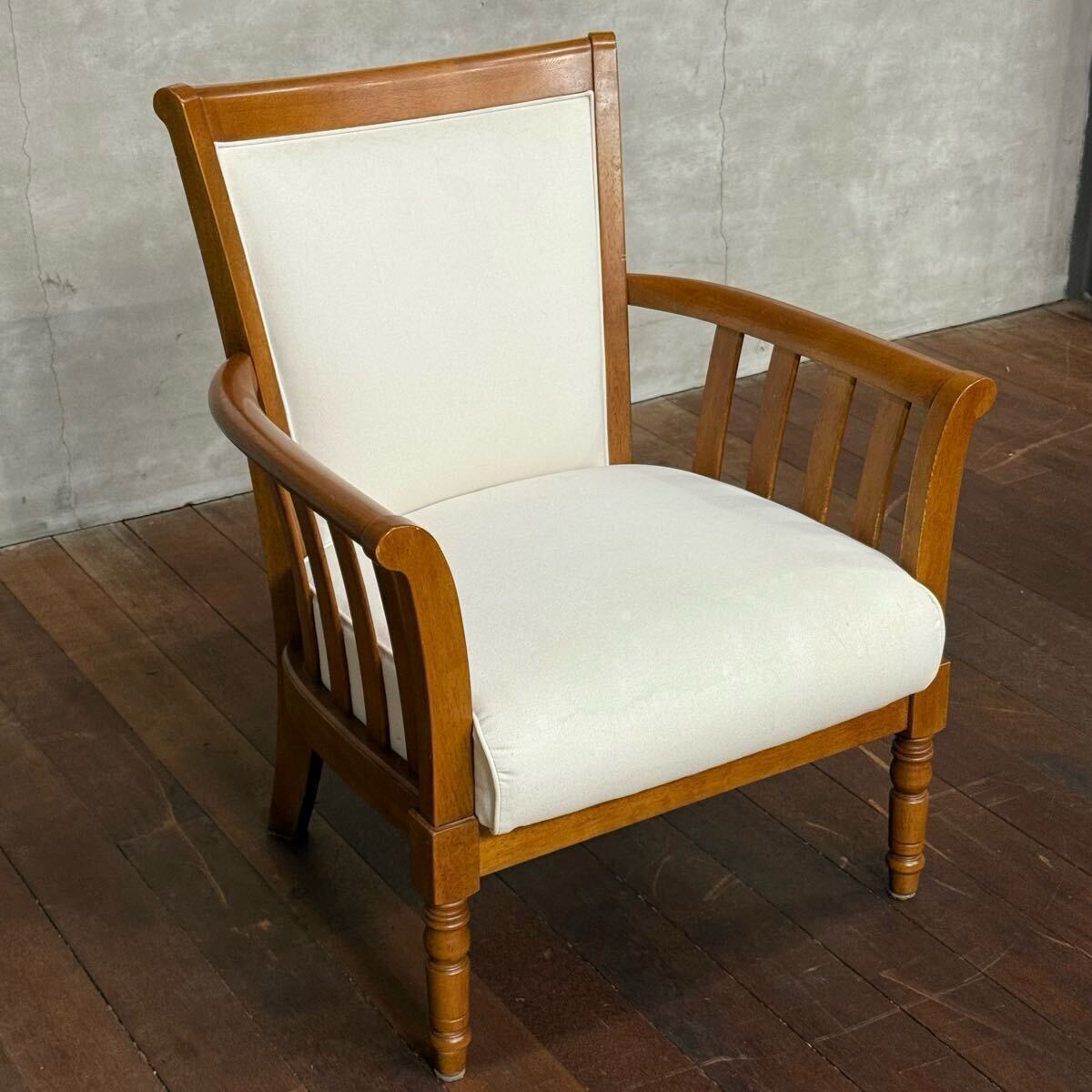 H15K28a カリモク karimoku アームチェア ダイニングチェア ファブリック クラシックスタイル モダン 食卓椅子 肘掛け椅子 拍卖