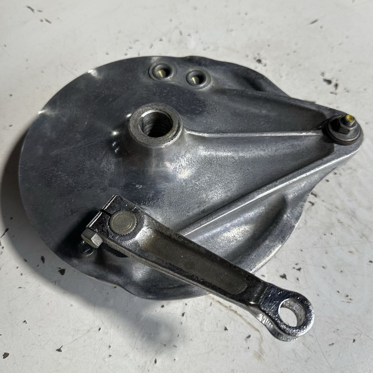 HONDA/ホンダ CB750 EARA HONDAMATIC 純正 リア ブレーキドラム ブレーキパネル 固着無し CB750/エアラ/EARA/希少車拍卖