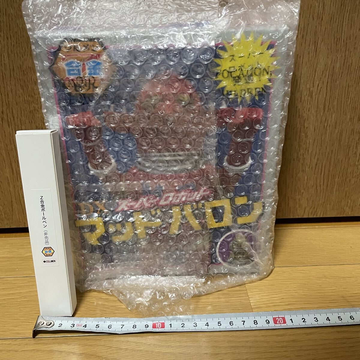 ボールペン付 限定 レア ZOLLMEN Z合金 DX スーパーロボット マッドバロン ゾルメン MAD BARON 超合金 赤 レッド RED 新品 未使用 未開封品拍卖