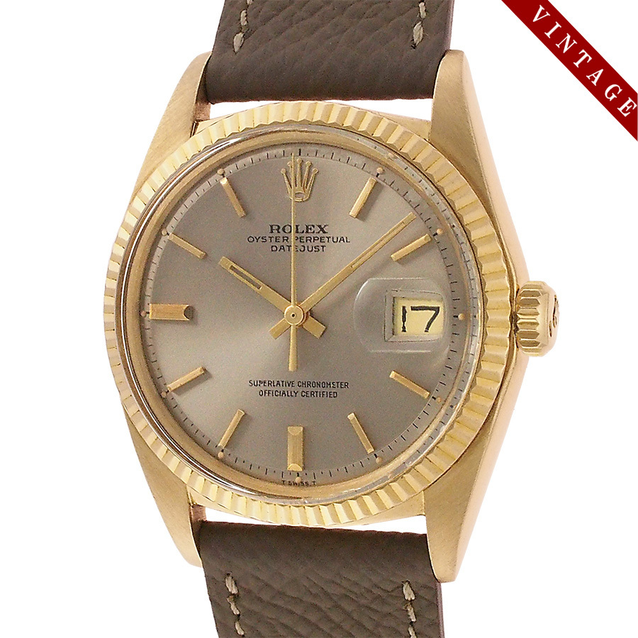 ロレックス デイトジャスト 1601 K18YG拍卖