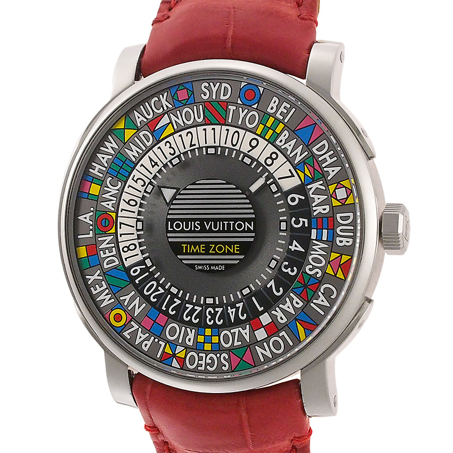 ルイヴィトン エスカル タイムゾーン Q5D20 国内正規 箱・保証書付拍卖