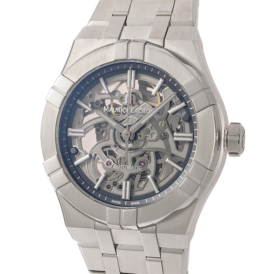 モーリスラクロア アイコン オートマティック スケルトン AI6007-SS002-030-1 国内正規 箱・保証書付拍卖