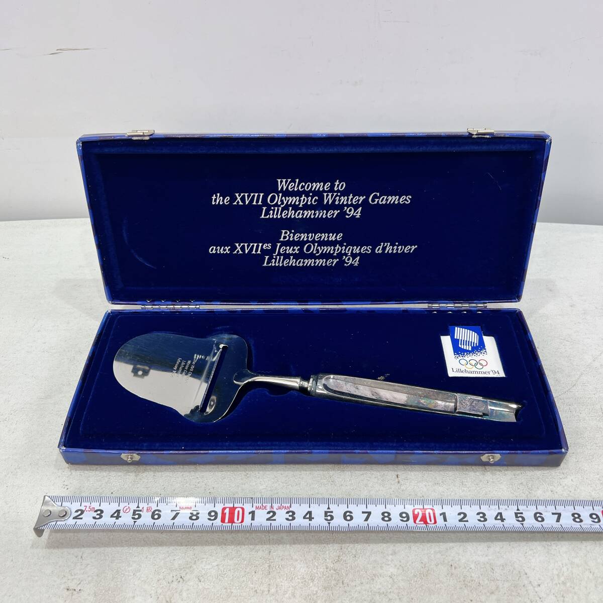 Lillehammer '94 リレハンメルオリンピック チーズスライサー 1994年 ノルウェー 記念品 未使用?拍卖