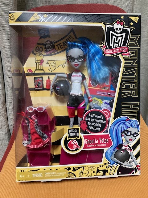 Monster High Dead Tired Ghoulia Yelps Doll W2557 新品未開封!拍卖