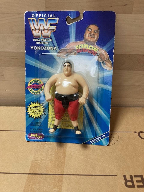 Just Toys WWF YOKOZUNA 新品未開封品!拍卖