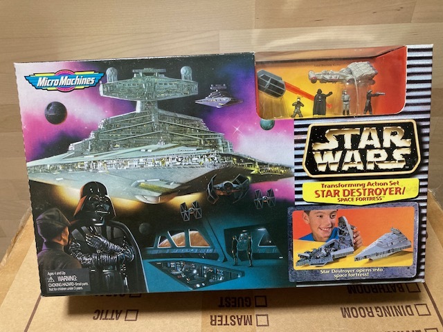 スターウォーズ ~ マイクロマシーンズ トランスフォーム プレイセット スターデストロイヤー/宇宙要塞 拍卖