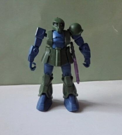 ガンダム HMSセレクション / MS-05B 旧ザク(ザクⅠ) ミニ フル可動フィギュア HG 機動戦士ガンダム拍卖