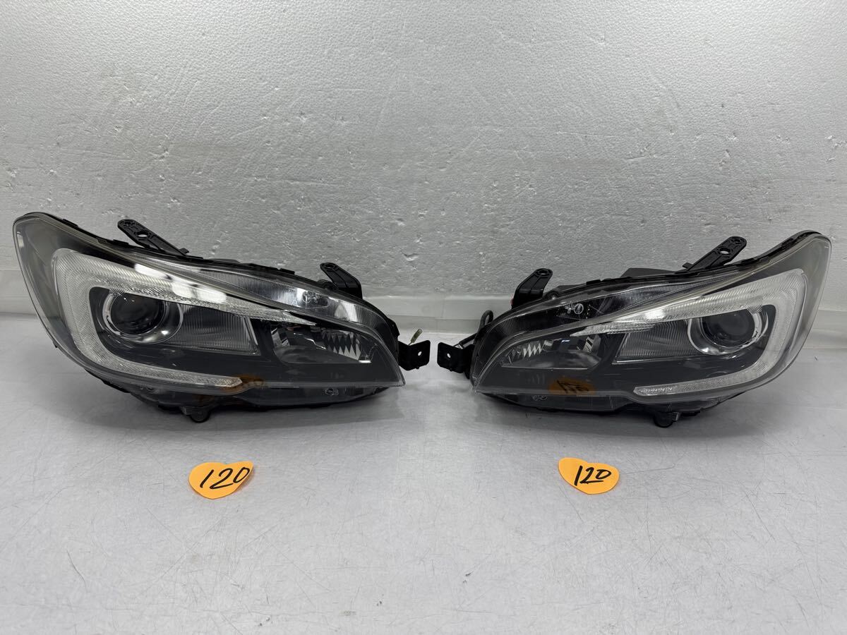 スバル VM4 VMG 前期 レヴォーグ VAB VAG WRX S4 WRX STI 純正 LED ヘッドライト 左右セット ICHIKOH 1877 打刻:VC (120)拍卖