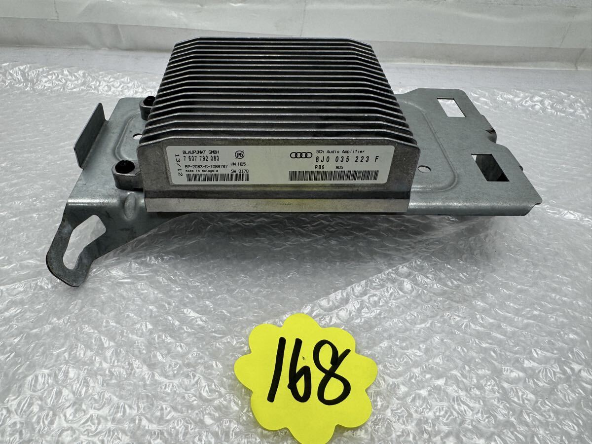 AU119 8J TTSクーペ コンペティション 純正 オーディオ アンプ /8J0 035 223 F (168)動作OK 拍卖