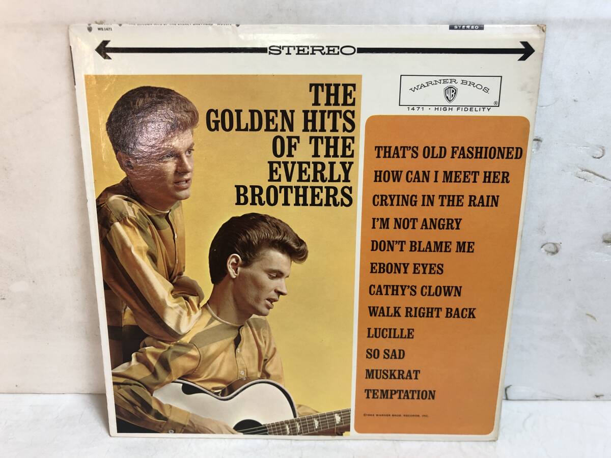 50801S US盤 12inch LP★THE EVERLY BROTHERS/THE GOLDEN HITS OF THE EVERLY BROTHERS★WS 1471拍卖
